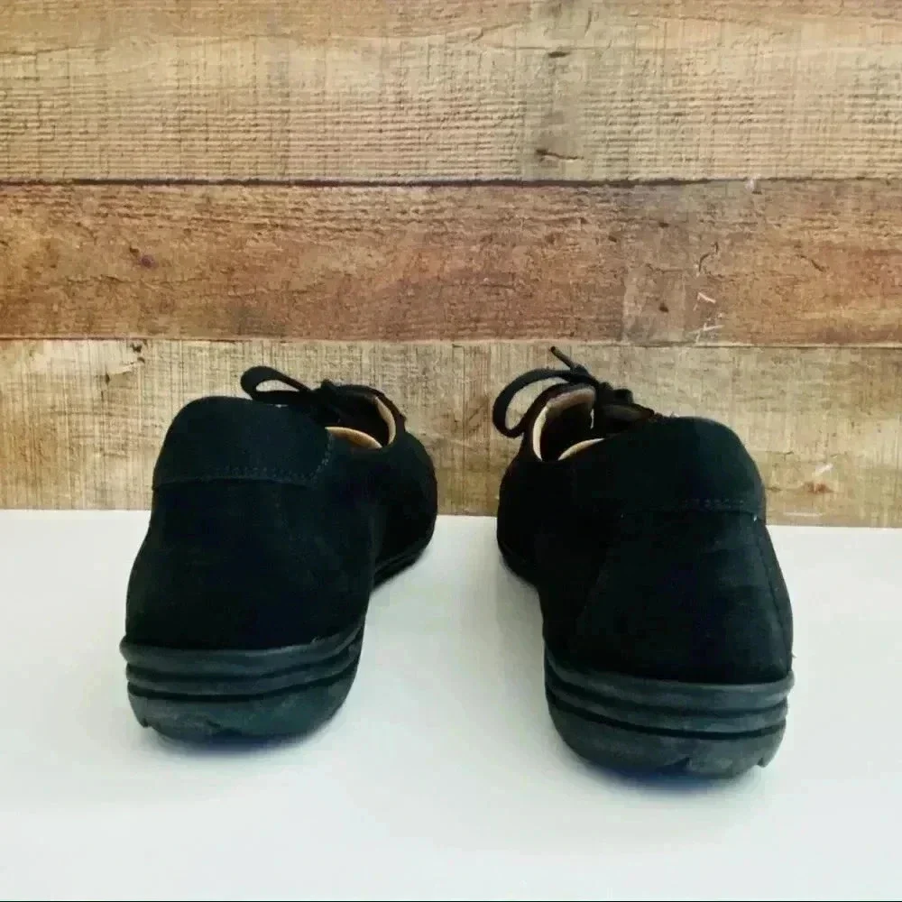 Hartjes XS Women’s Casual Black Suede Shoes